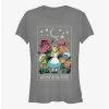 Hot Sale ⌛ Disney Alice In Wonderland Cosmic Card 🔔 Girls T-Shirt 💯