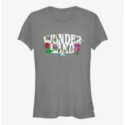 Top 10 ⭐ Disney Alice In Wonderland Flower Garden Logo Girls T-Shirt ✨