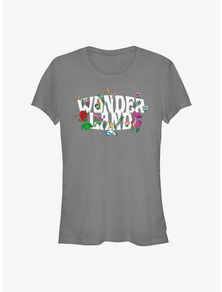 Top 10 ⭐ Disney Alice In Wonderland Flower Garden Logo Girls T-Shirt ✨ 1 Top 10 ⭐ Disney Alice In Wonderland Flower Garden Logo Girls T-Shirt ✨