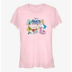 Promo 🥰 Disney Alice In Wonderland Friends Girls T-Shirt ✨