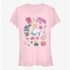 Buy 🔔 Disney Alice In Wonderland Friends Flowers Girls T-Shirt ⌛