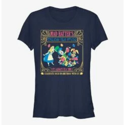 Coupon ✨ Disney Alice In Wonderland Mad Hatter's Tea House 😀 Girls T-Shirt ⭐