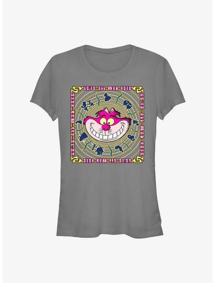 Brand new π Disney Alice In Wonderland Radiate Madness Cheshire Girls T-Shirt π 1 Brand new π Disney Alice In Wonderland Radiate Madness Cheshire Girls T-Shirt π