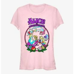 Best Pirce ❤️ Disney Alice In Wonderland Tea Time 👏 Girls T-Shirt 👏