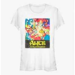 Coupon ⭐ Disney Alice In Wonderland Vintage Tea Party 😉 Girls T-Shirt ✨