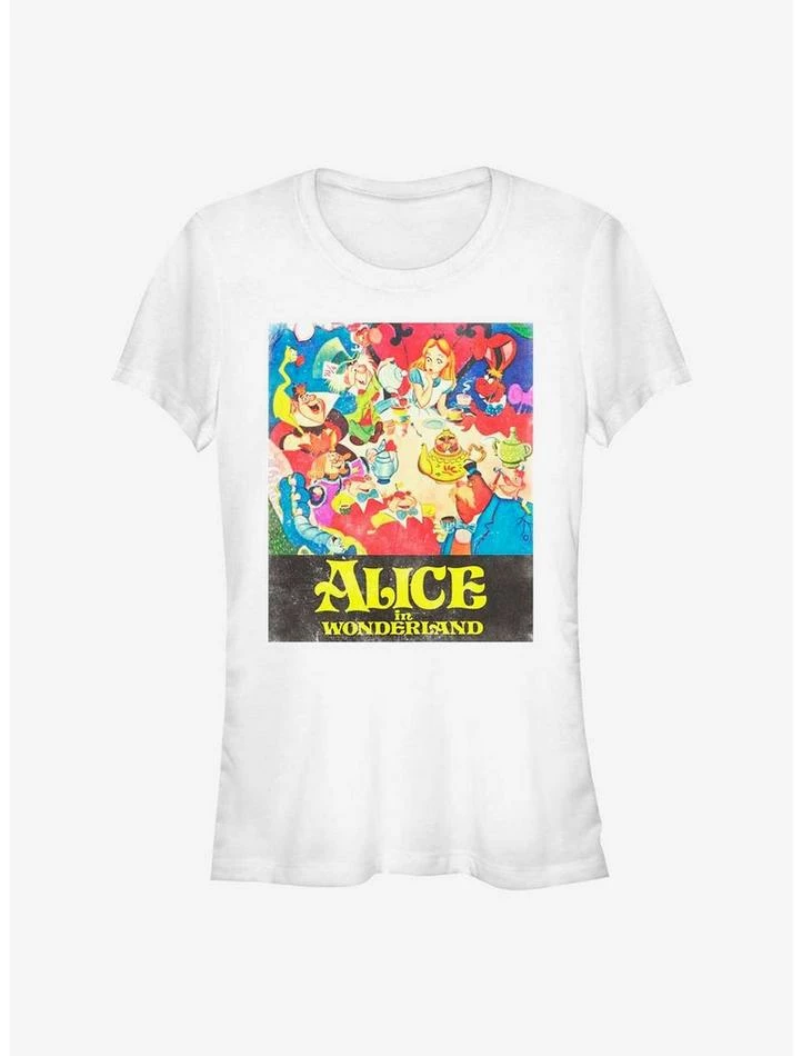 Coupon ⭐ Disney Alice In Wonderland Vintage Tea Party 😉 Girls T-Shirt ✨ 1 Coupon ⭐ Disney Alice In Wonderland Vintage Tea Party 😉 Girls T-Shirt ✨