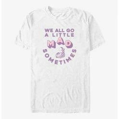 Best Sale 🥰  Disney Alice In Wonderland A Little Mad Sometimes T-Shirt 🔔