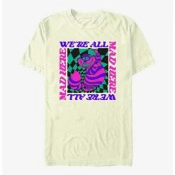 Best reviews of 🔔 Disney Alice In Wonderland All Mad Trippy Cheshire T-Shirt 🤩