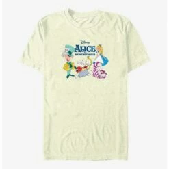 Best Pirce ❤️ Disney Alice In Wonderland Friends T-Shirt 💯