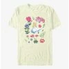 Wholesale ⭐ Disney Alice In Wonderland Friends Flowers T-Shirt 🔔