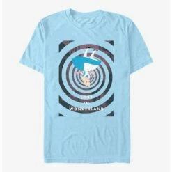 Outlet 👏 Disney Alice In Wonderland Spiral Fall T-Shirt 👍