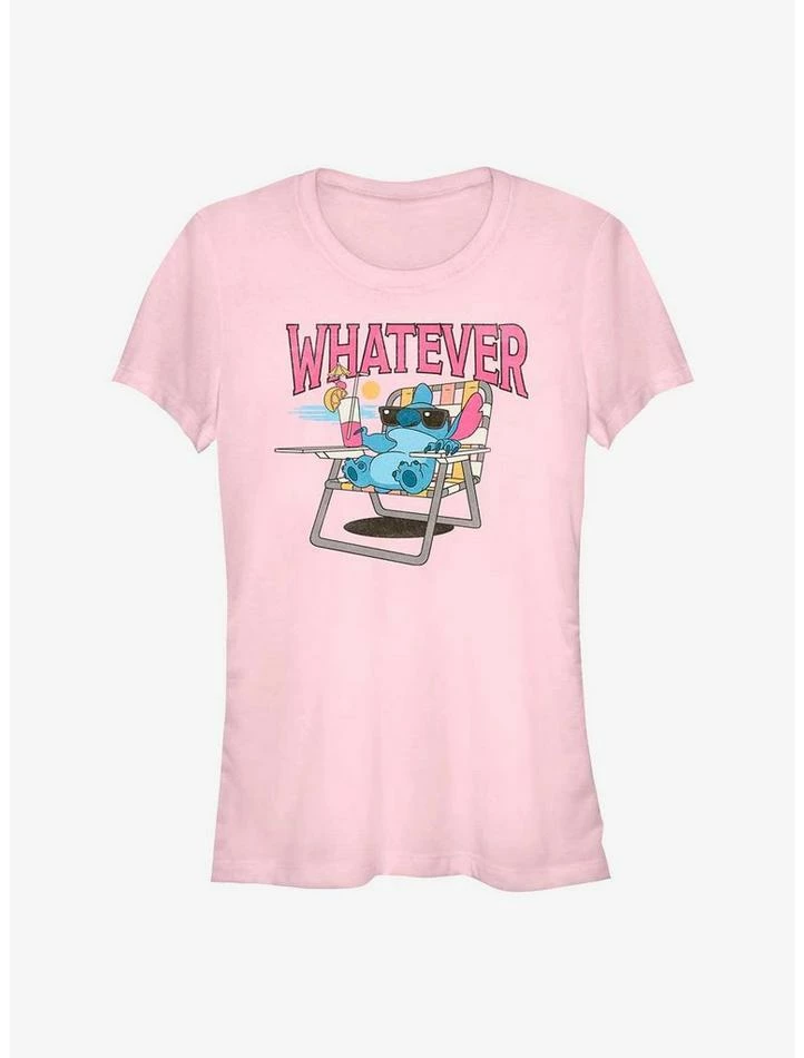 Outlet ⌛ Disney Lilo & Stitch Whatever Stitch Girls T-Shirt 🛒 1 Outlet ⌛ Disney Lilo & Stitch Whatever Stitch Girls T-Shirt 🛒