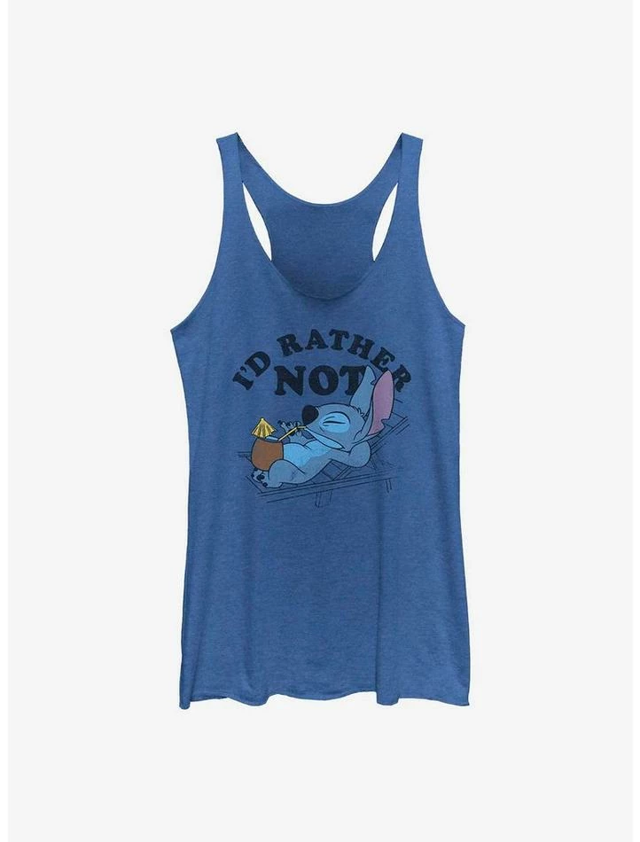 Best Pirce ⭐ Disney Lilo & Stitch I'd Rather Not Girls Tank 🥰 1 Best Pirce ⭐ Disney Lilo & Stitch I'd Rather Not Girls Tank 🥰