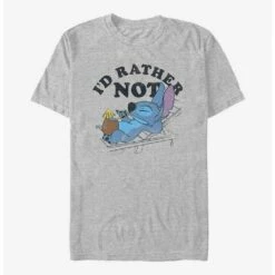 Best Pirce ⭐ Disney Lilo & Stitch I'd Rather Not T-Shirt 🔔