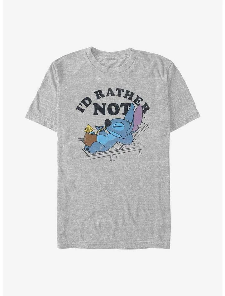 Best Pirce ⭐ Disney Lilo & Stitch I'd Rather Not T-Shirt 🔔 1 Best Pirce ⭐ Disney Lilo & Stitch I'd Rather Not T-Shirt 🔔