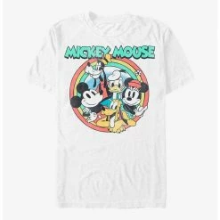 Promo ⭐ Disney Mickey Mouse Group Pose T-Shirt ⌛
