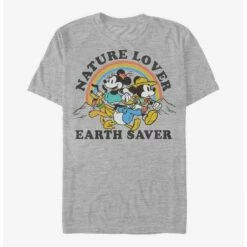 Deals ✨ Disney Mickey Mouse Nature Lover Earth Saver T-Shirt 🔔