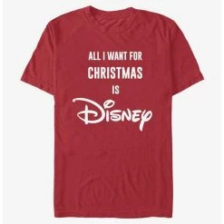 New 🥰 Disney Channel All I Want Is Disney T-Shirt ⌛