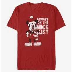 Deals 😍 Disney Mickey Mouse Always On The Nice Lise T-Shirt ⌛