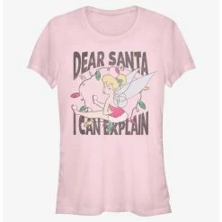 Best deal ⌛ Disney Tinker Bell Dear Santa Girls T-Shirt 🧨
