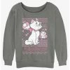 Outlet 👏 Disney The Aristocats Marie Ugly Christmas Girls Slouchy Sweatshirt 😀