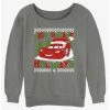 Best Sale 🌟 Disney Pixar Cars High Octane HolidaysGirls Slouchy Sweatshirt 🌟