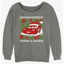 Best Sale 🌟 Disney Pixar Cars High Octane HolidaysGirls Slouchy Sweatshirt 🌟