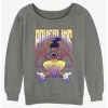 Budget ⭐ Disney Goofy Powerline Jam 👍 Girls Slouchy Sweatshirt 🌟