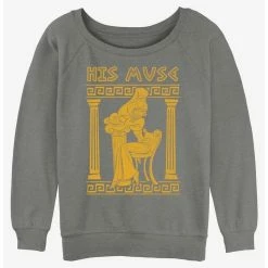 Cheapest ❤️ Disney Hercules His Muse Meg Girls Slouchy Sweatshirt 🎉