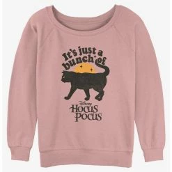 Top 10 🎁 Disney Hocus Pocus Black Cat Binx Girls Slouchy Sweatshirt 🧨