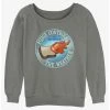 Coupon 😀 Disney Lilo & Stitch Pudge Weather 👏 Girls Slouchy Sweatshirt ✨
