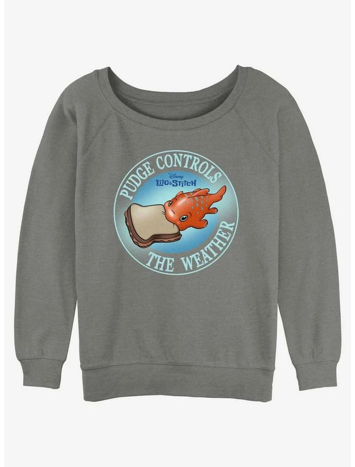 Coupon π Disney Lilo & Stitch Pudge Weather π Girls Slouchy Sweatshirt β¨ 1 Coupon π Disney Lilo & Stitch Pudge Weather π Girls Slouchy Sweatshirt β¨