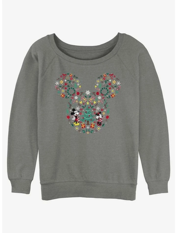 Coupon β Disney Mickey Mouse Holiday Icon Ear Fill Girls Slouchy Sweatshirt π€© 1 Coupon β Disney Mickey Mouse Holiday Icon Ear Fill Girls Slouchy Sweatshirt π€©