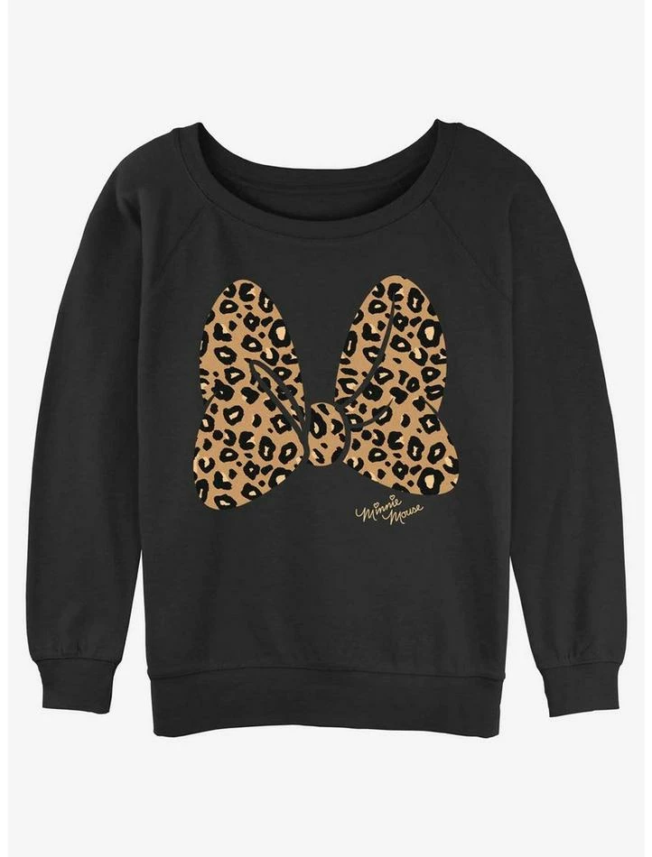 Coupon ๐ Disney Minnie Mouse Animal Print Bow ๐ Girls Slouchy Sweatshirt โ๏ธ 1 Coupon ๐ Disney Minnie Mouse Animal Print Bow ๐ Girls Slouchy Sweatshirt โ๏ธ