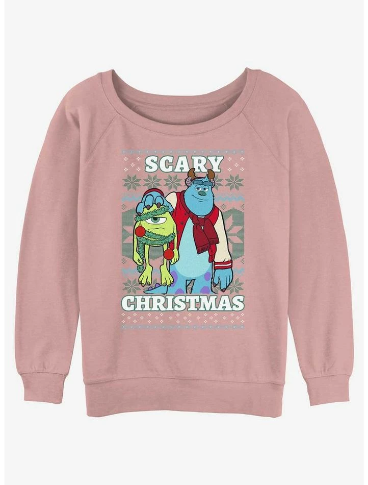 New β Disney Pixar Monsters University Scary Ugly π Christmas Girls Slouchy Sweatshirt π 1 New β Disney Pixar Monsters University Scary Ugly π Christmas Girls Slouchy Sweatshirt π