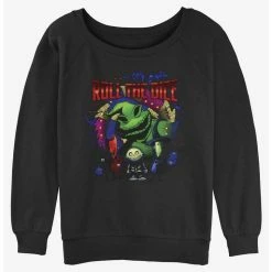 Coupon 🤩 Disney The Nightmare Before Christmas Oogie Dice 😀 Girls Slouchy Sweatshirt ❤️