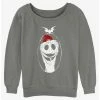 Flash Sale ✨ Disney The Nightmare Before 💯 Christmas Santa Jack Girls Slouchy Sweatshirt ✨