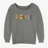 Promo 🌟 Disney Winnie The Pooh Fashion Girls Slouchy Sweatshirt 💯
