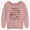Best reviews of ❤️ Disney Winnie The Pooh Nothing Is Impossible Girls Slouchy Sweatshirt ⭐