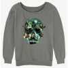 Budget 👍 Disney Villains Wicked Things Girls Slouchy Sweatshirt ⭐