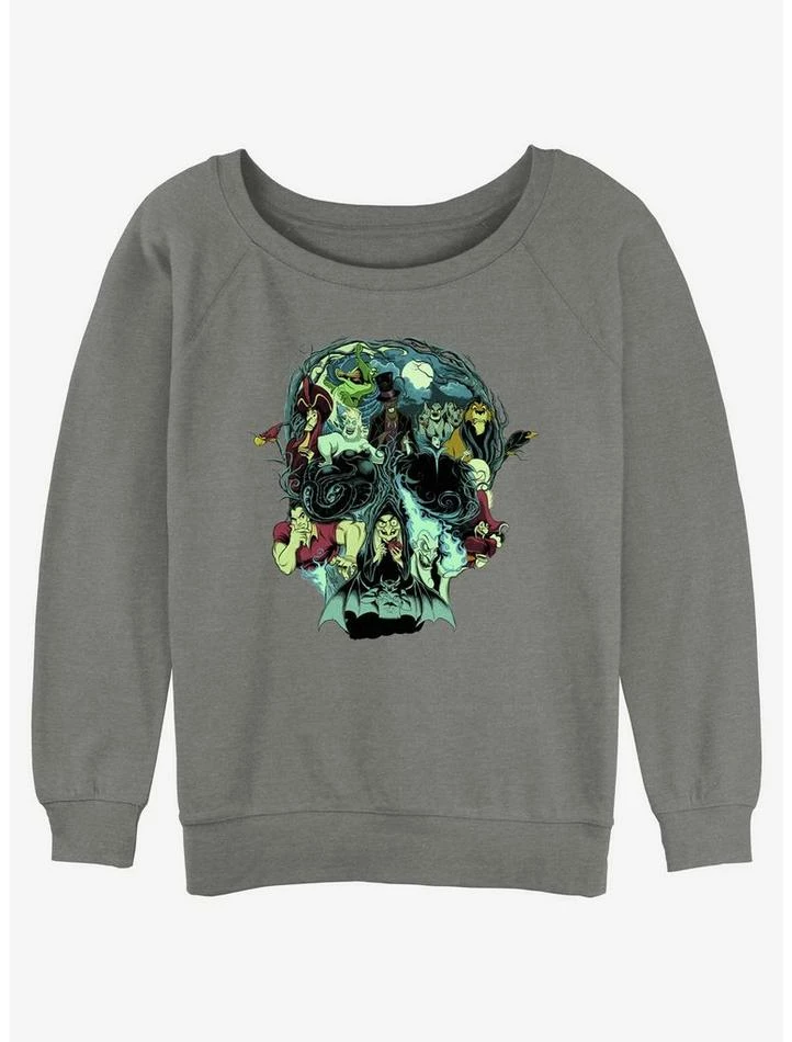 Budget π Disney Villains Wicked Things Girls Slouchy Sweatshirt β 1 Budget π Disney Villains Wicked Things Girls Slouchy Sweatshirt β
