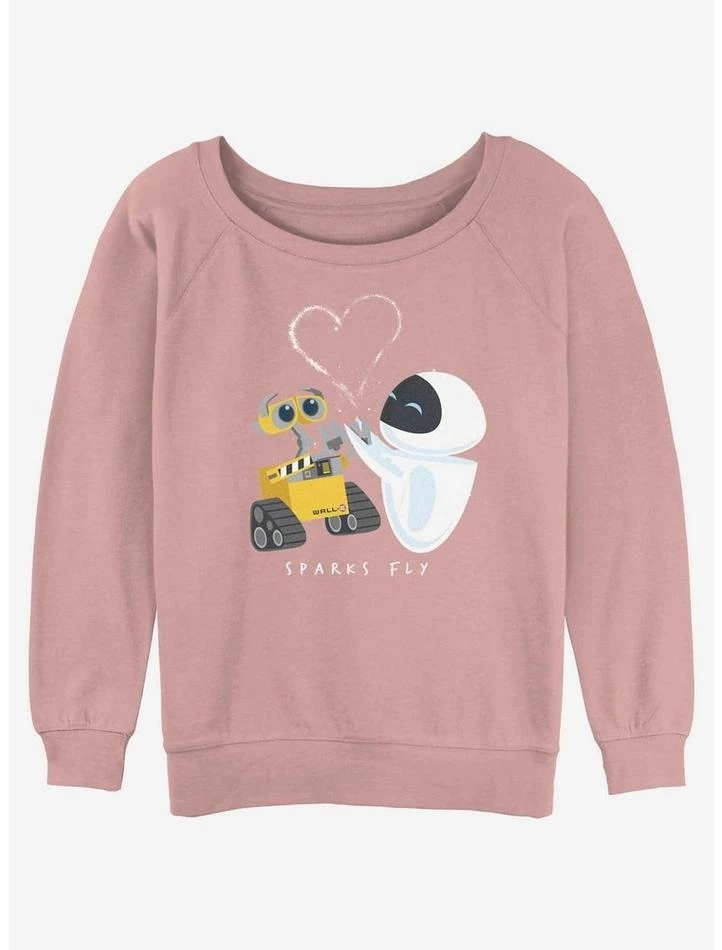 Brand new β Disney Pixar Wall-E Sparks Fly π Girls Slouchy Sweatshirt 𧨠1 Brand new β Disney Pixar Wall-E Sparks Fly π Girls Slouchy Sweatshirt π§¨