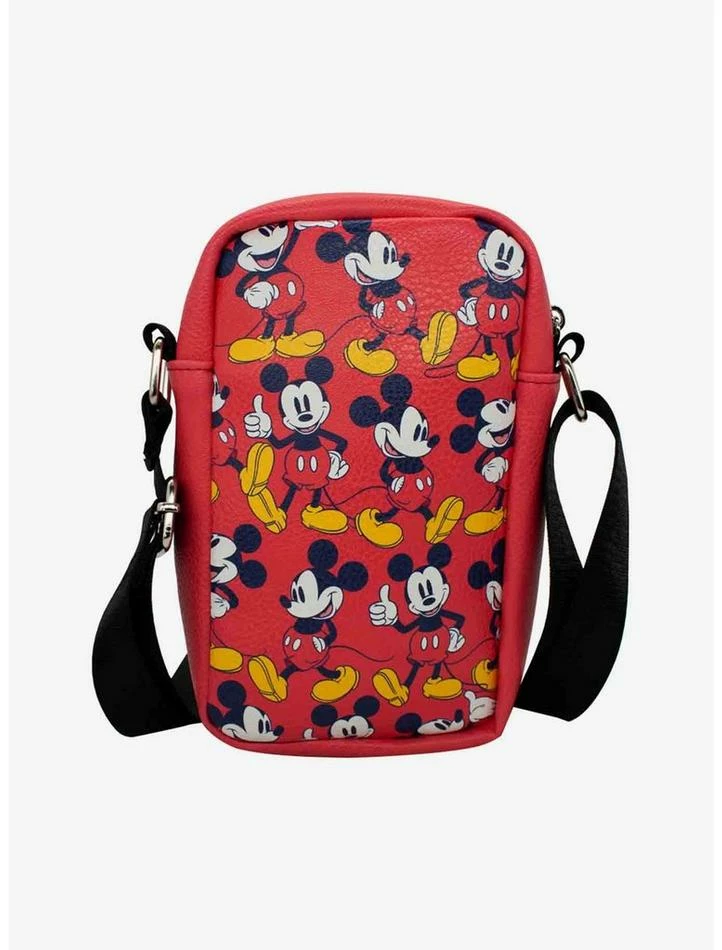 Hot Sale ⭐ Disney Mickey Mouse Standing Poses Vegan Leather Crossbody Bag ❤️ 3 Hot Sale ⭐ Disney Mickey Mouse Standing Poses Vegan Leather Crossbody Bag ❤️ - Image 3