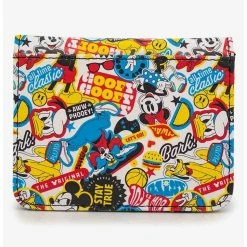 Best deal 💯 Disney The Sensational Six Collage Vegan Leather Foldover Wallet 😉 -Dressup Outfits Shop 20212410 av2
