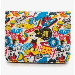 Best deal 💯 Disney The Sensational Six Collage Vegan Leather Foldover Wallet 😉