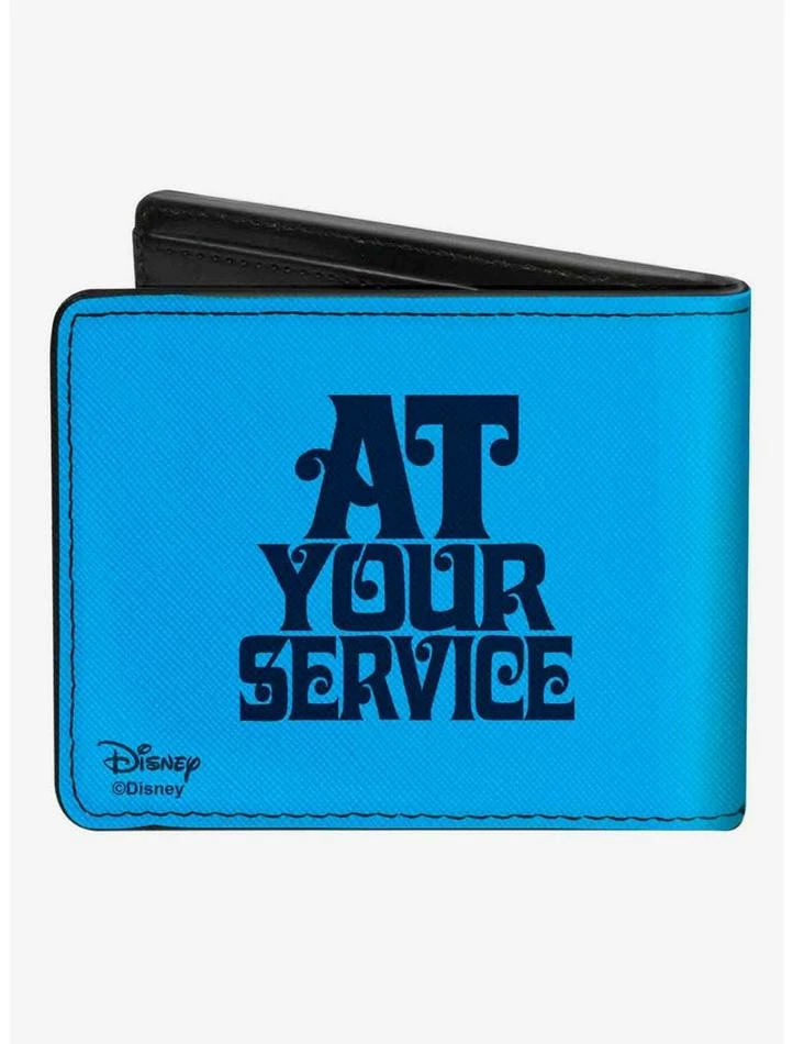 New ๐ Disney Aladdin 2019 Genie Face At Your Service Bifold Wallet ๐ 2 New ๐ Disney Aladdin 2019 Genie Face At Your Service Bifold Wallet ๐ - Image 2