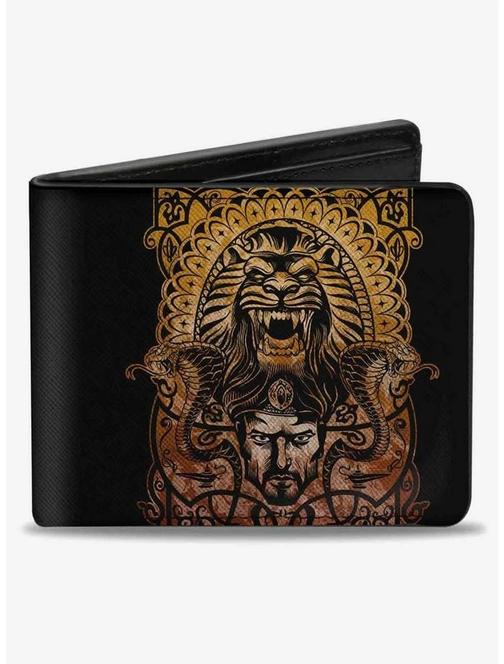 New ๐ Disney Aladdin 2019 Jafar Snakes Cave of Wonders Tiger Bifold Wallet ๐ 1 New ๐ Disney Aladdin 2019 Jafar Snakes Cave of Wonders Tiger Bifold Wallet ๐