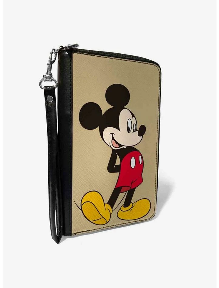 Cheap ๐ Disney Classic Mickey Mouse Standing Pose Zip Around Wallet ๐ 1 Cheap ๐ Disney Classic Mickey Mouse Standing Pose Zip Around Wallet ๐