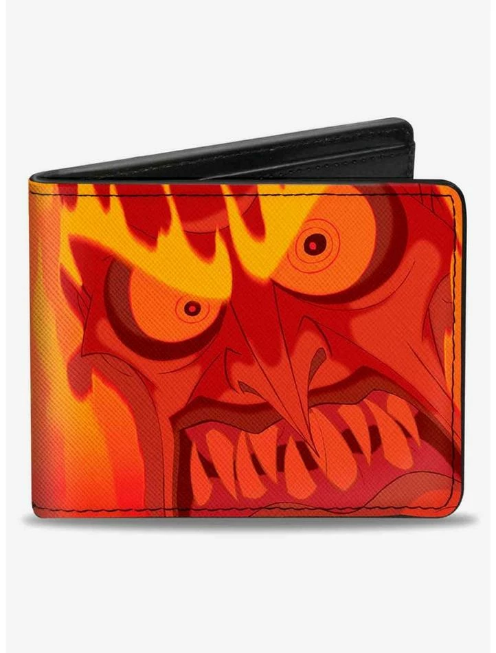 Hot Sale 👍 Disney Hercules Hades Fiery Face Close Up Bifold Wallet ⭐ 1 Hot Sale 👍 Disney Hercules Hades Fiery Face Close Up Bifold Wallet ⭐