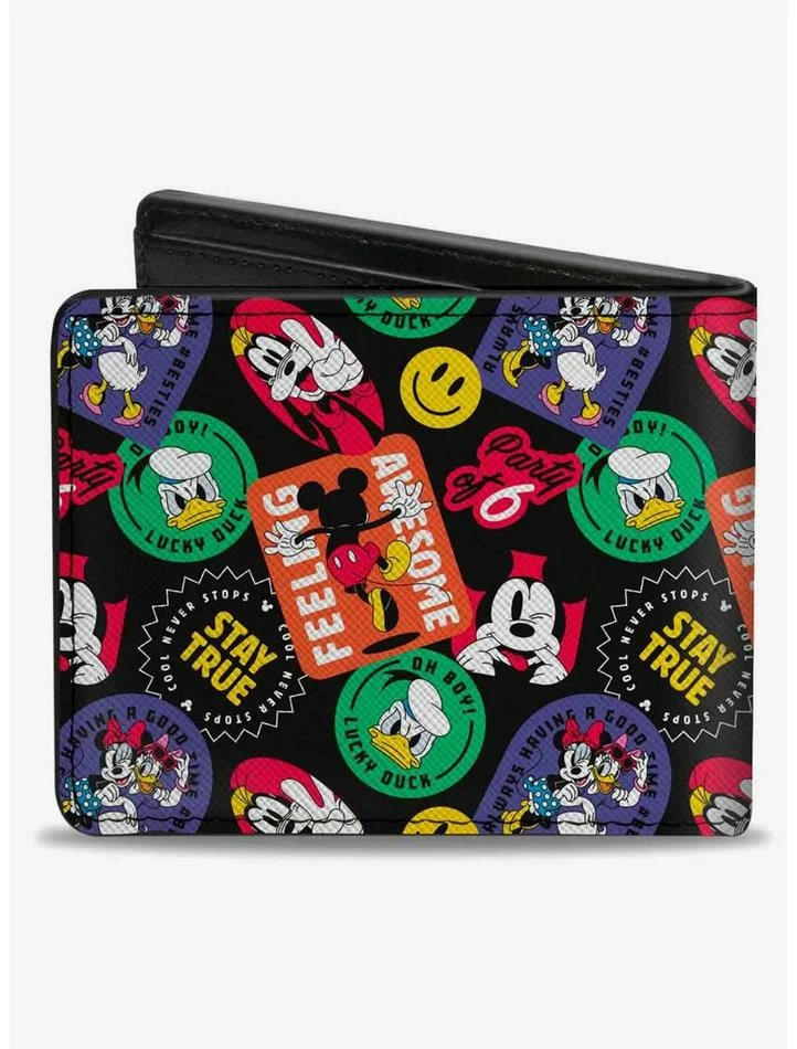 Wholesale π Disney Disney The Sensational Expression Badges Bifold Wallet β 2 Wholesale π Disney Disney The Sensational Expression Badges Bifold Wallet β - Image 2
